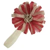 Tessile D'Arredo- Calamita fiore organza e nastro