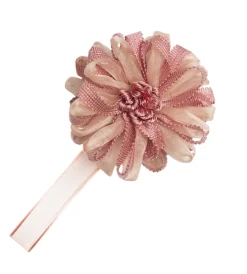 Tessile D'Arredo- Calamita fiore organza e nastro