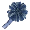 Tessile D'Arredo- Calamita fiore organza e nastro