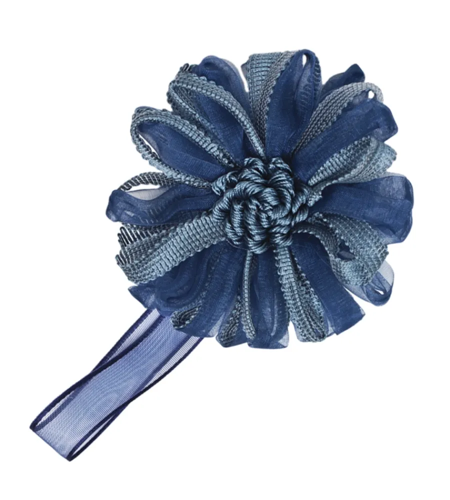Tessile D'Arredo- Calamita fiore organza e nastro