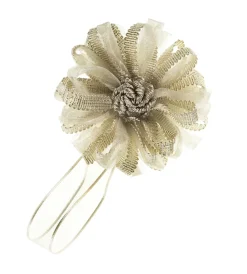 Sale Calamita fiore organza e nastro lx Tessile D'Arredo