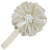 Tessile D'Arredo- Calamita fiore organza e nastro