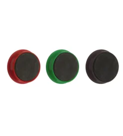 Sistemi Di Fissaggio- Calamite 1x: rosso-nero-verde - 3 pz.