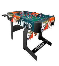 Giochi E Casette Bimbo- Calcetto per bambini goleador verticale salvaspazio, 122x61x80 cm