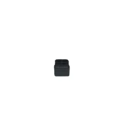 Accessori|Calzari interni per tubi quadri - 30x30 mm. - nero - 4 pz.