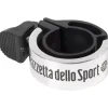 Bici- Campanello per bicicletta gazzetta dello sport silver, diametro 22,2 cm