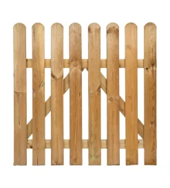 Reti, Recizioni E Cancelli Per Giardino|Cancelletto da giardino in legno di pino "ela" 100x100 cm