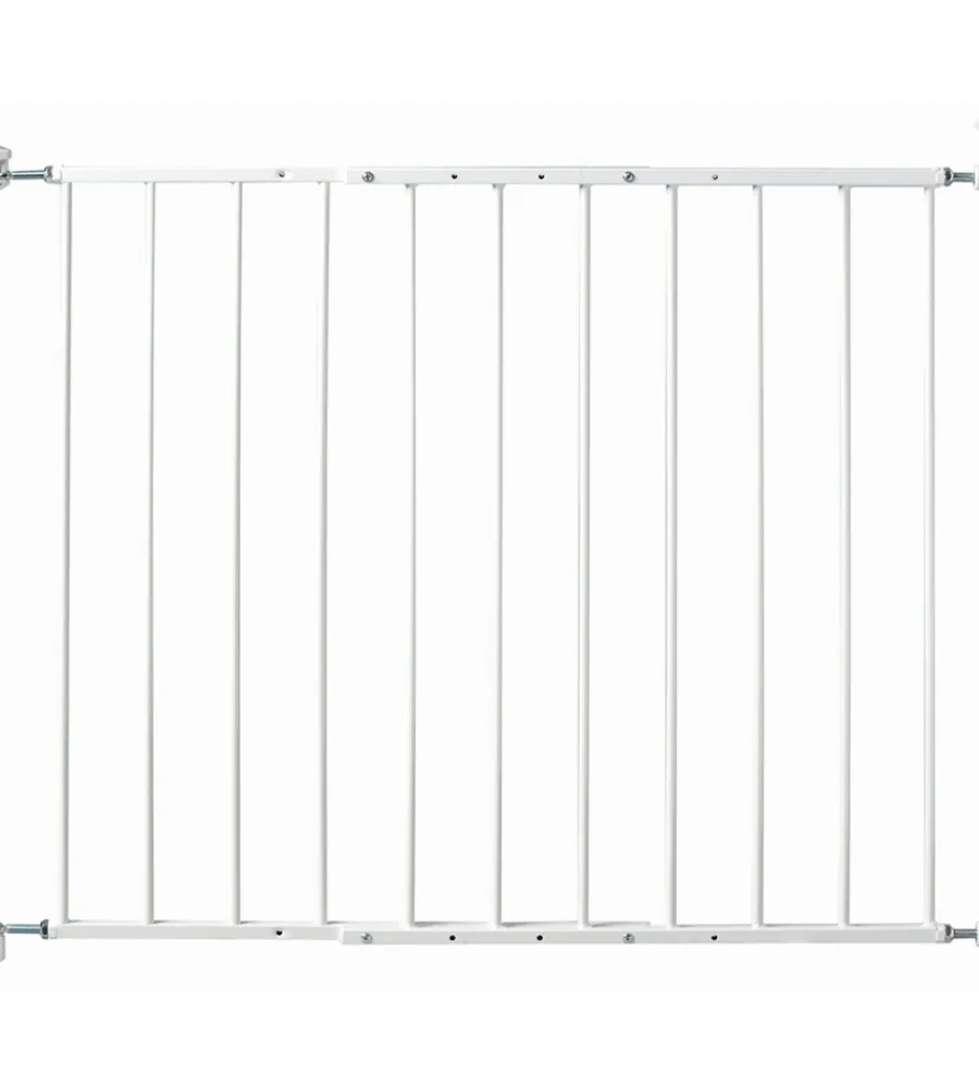 Cancelletti- Cancelletto di sicurezza per bambini armonia "bimbi smart" in metallo verniciato colore bianco 59x76 cm