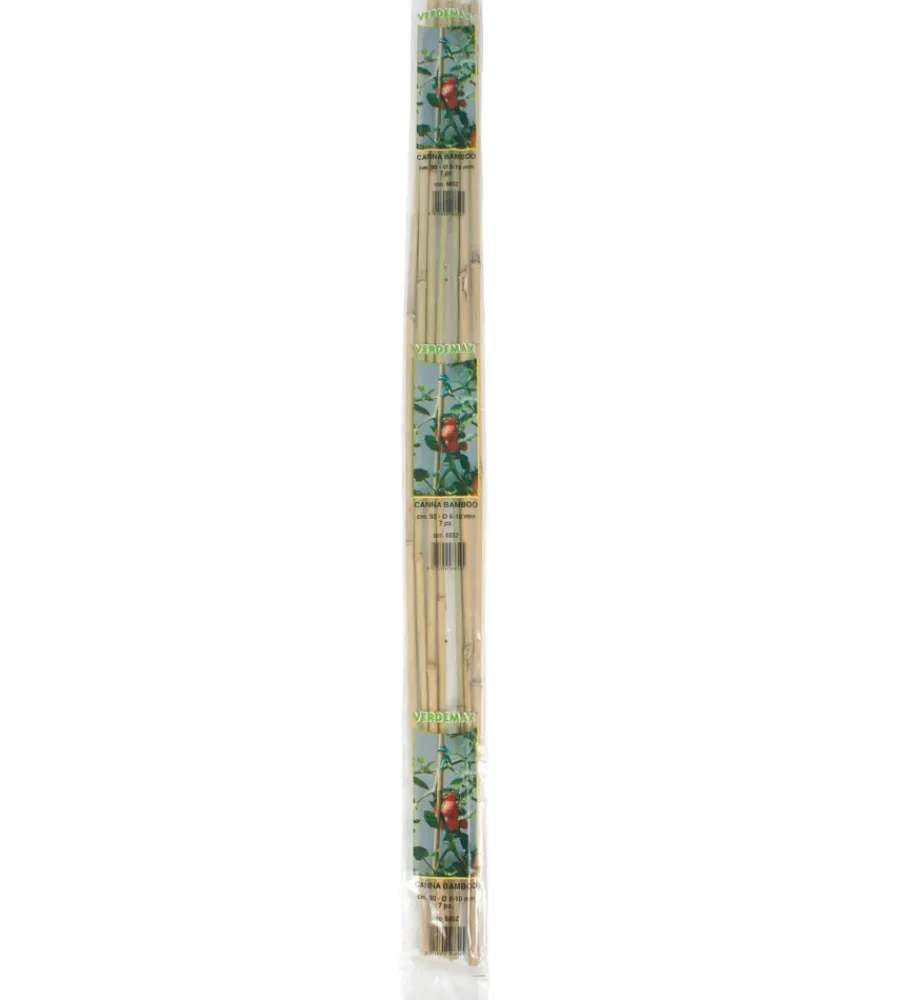 Coltivazione E Cura-Verdemax Canna bamboo d 8-10 mm h76 cm 10 pezzi