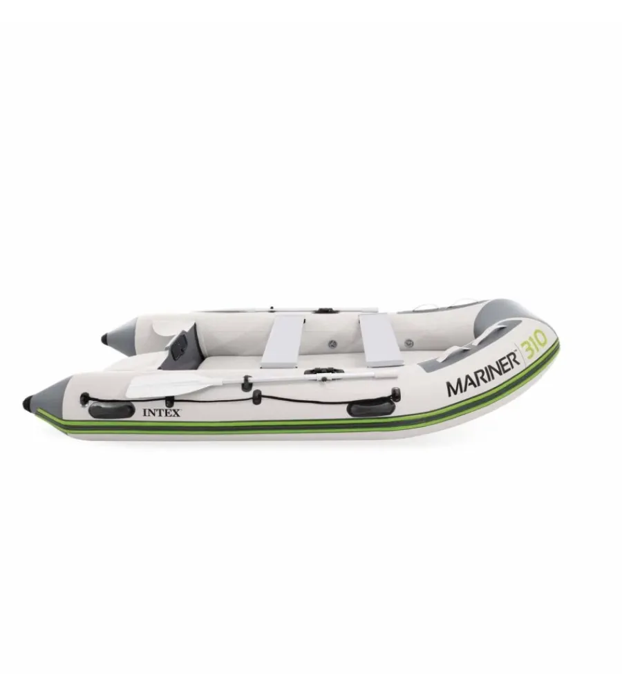Giochi E Casette Bimbo-Intex Canotto gommone gonfiabile "mariner 310" 4 posti 310x155x41 cm - cod. 68396np