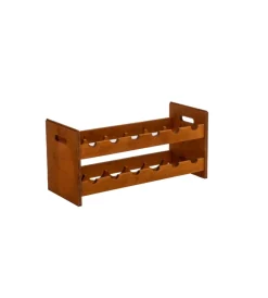 Cantinette Portabottiglie|Cantinetta vino in betulla impilabile, 64x30x26 cm