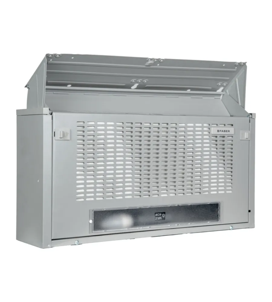 Cucina- Cappa estraibile faber "152 lg a60" aspirante sottopensile grigia, 60 cm 225 m³/h