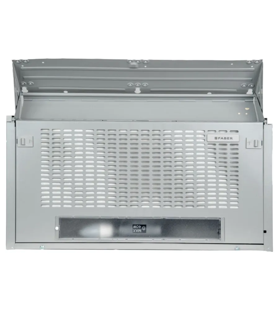 Cucina- Cappa estraibile faber "152 lg a60" aspirante sottopensile grigia, 60 cm 225 m³/h