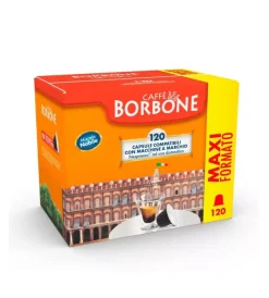 Piccoli Elettrodomestici-Caffè Borbone Capsule "miscela nobile" compatibili con nespresso, 120 pezzi