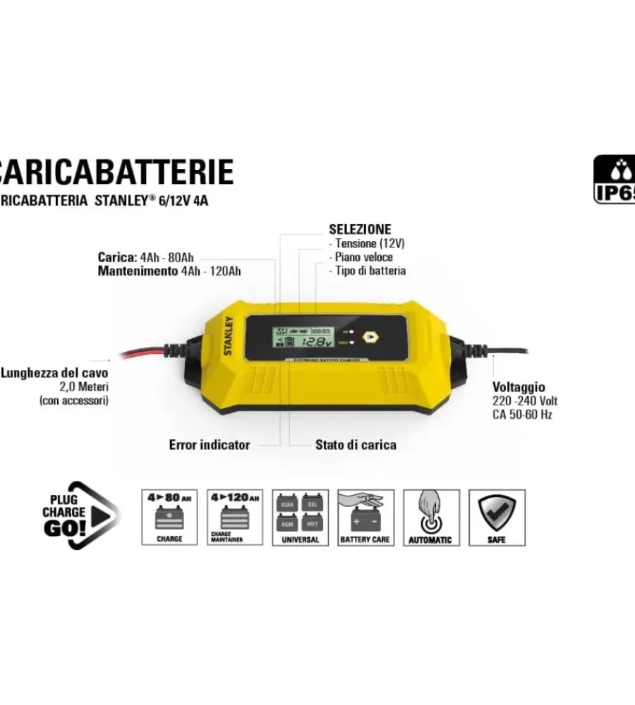 Discount Caricabatterie mantenitore di carica per auto e moto Elettrico
