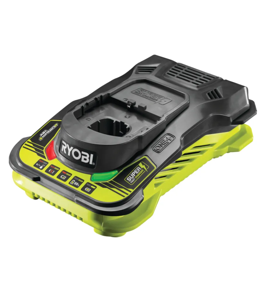 Batterie E Caricatori Per Elettroutensili-Ryobi Caricabatterie singolo rapido "rc18150" 18v
