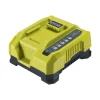 Batterie E Caricatori Per Macchine Giardinaggio-Ryobi Caricabatterie singolo rapido "ry36c60a" 36v