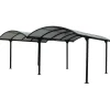 Online Carport auto in alluminio e policarbonato "car 6048 alrp t" 2 posti 4,85x5,90x2,50 mt Coperture Per Esterno E Accessori