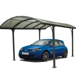 Hot Carport auto in alluminio e policarbonato