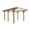Best Carport auto in legno senza copertura 1 posto 3,04x5,12x2,33 mt Coperture Per Esterno E Accessori
