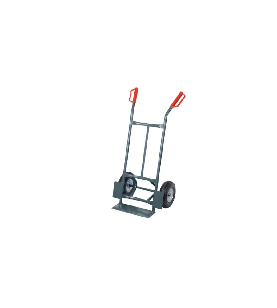 Attrezzatura Giardinaggio-Ribimex Carrello con ruote gonfiabili portata massima 250 kg - .