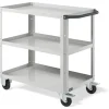 Hot Carrello da officina fami "clever small" con tre ripiani in acciaio grigio 90,8x51,5x81,9 cm Officina E Garage