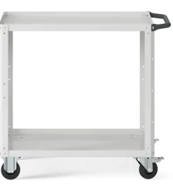 Clearance Carrello da officina fami "clever small" con due ripiani in lamiera grigio 90,8x51,5x81,9 cm Officina E Garage