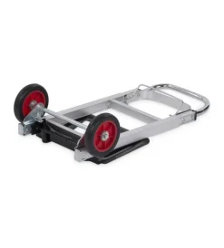 Attrezzatura Giardinaggio|Carrello estendibile e pieghevole in alluminio- portata 90 kg