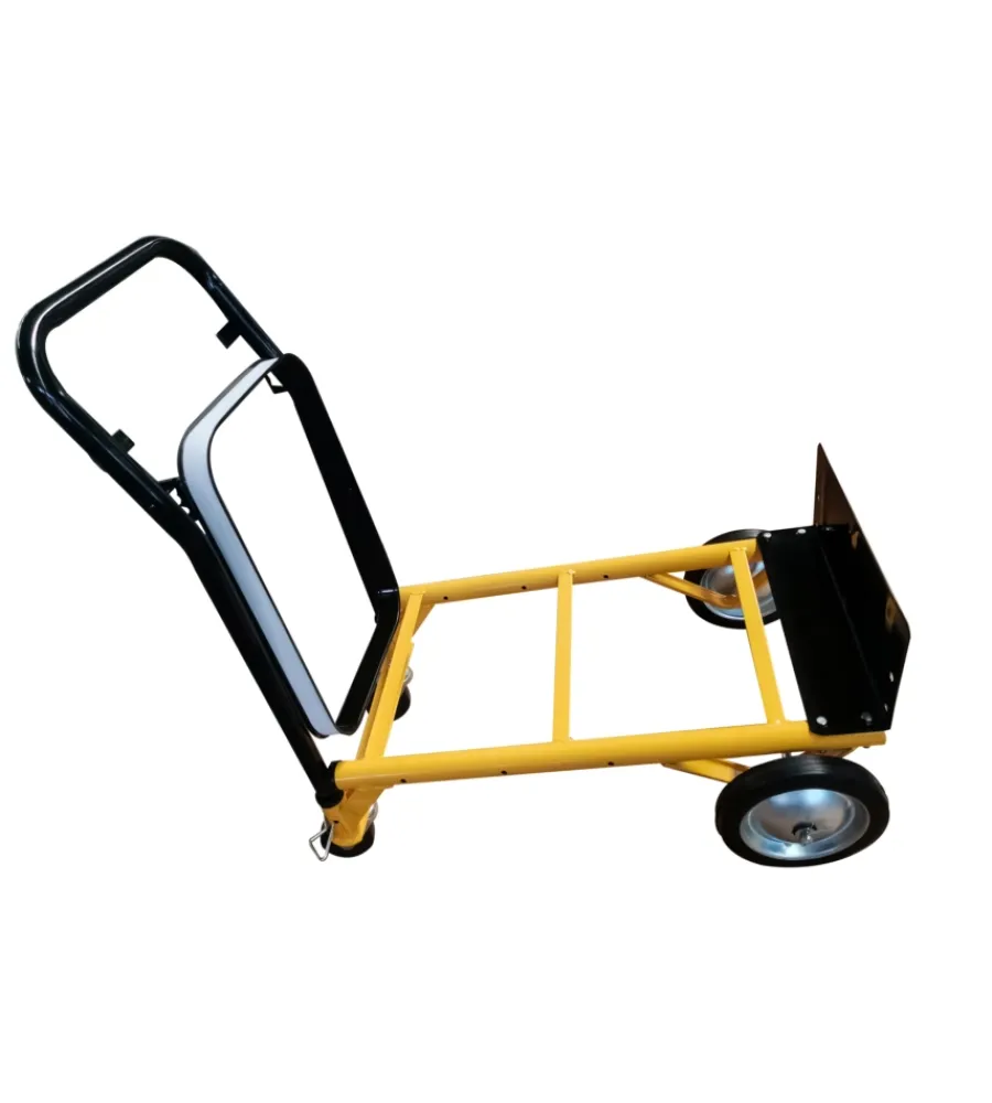 Attrezzatura Giardinaggio|Carrello multifunzione essenza in acciaio portata 45 kg 99x38x31 cm