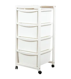 Cucina- Carrello multi-scomparto laccato