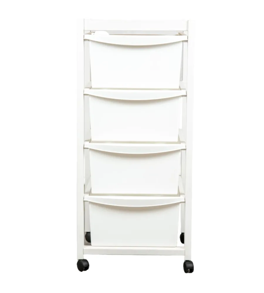 Cucina- Carrello multi-scomparto laccato