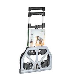 EuroGarden Attrezzatura Giardinaggio|Carrello multiuso pieghevole in alluminio con portata 80 kg
