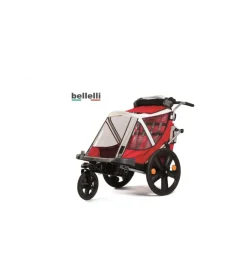 Clearance Carrello passeggino per bici bellelli "kit urban" con maniglione Bici