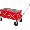 Campeggio-Brunner Carrello pieghevole da campeggio con ruote per sabbia e ghiaia "cargo" 111x55x65 cm