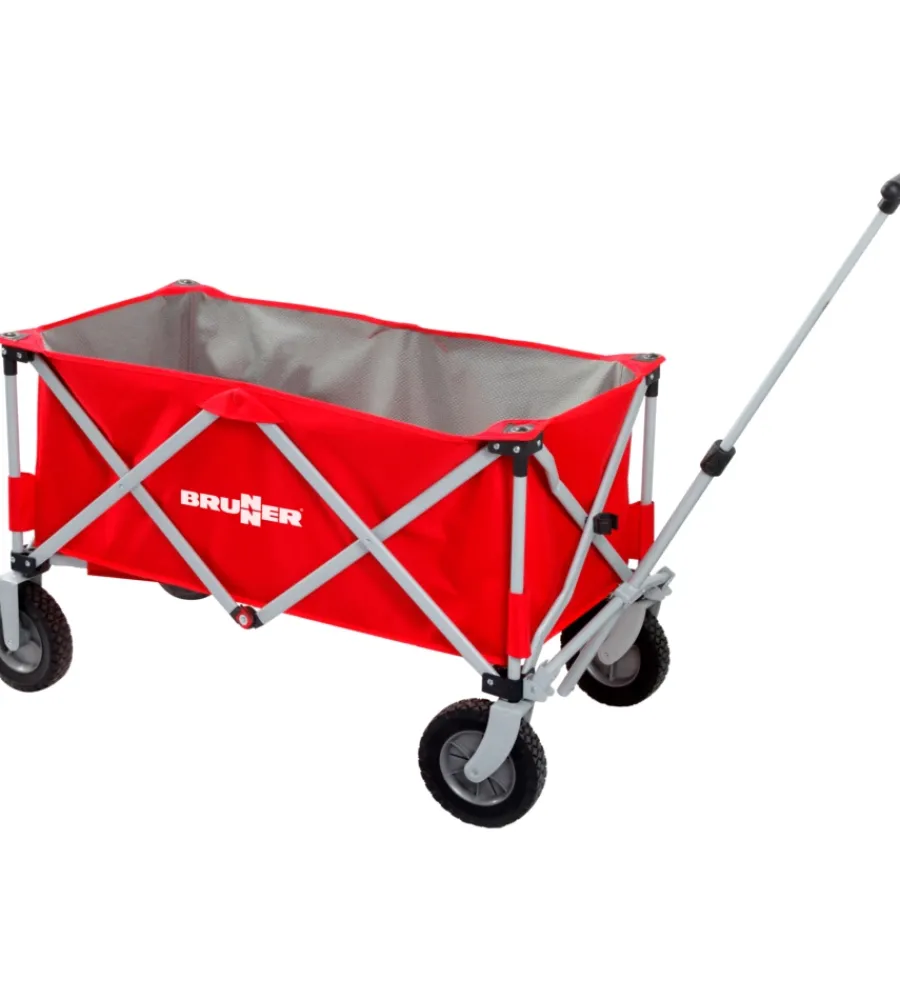 Campeggio-Brunner Carrello pieghevole da campeggio con ruote per sabbia e ghiaia "cargo" 111x55x65 cm
