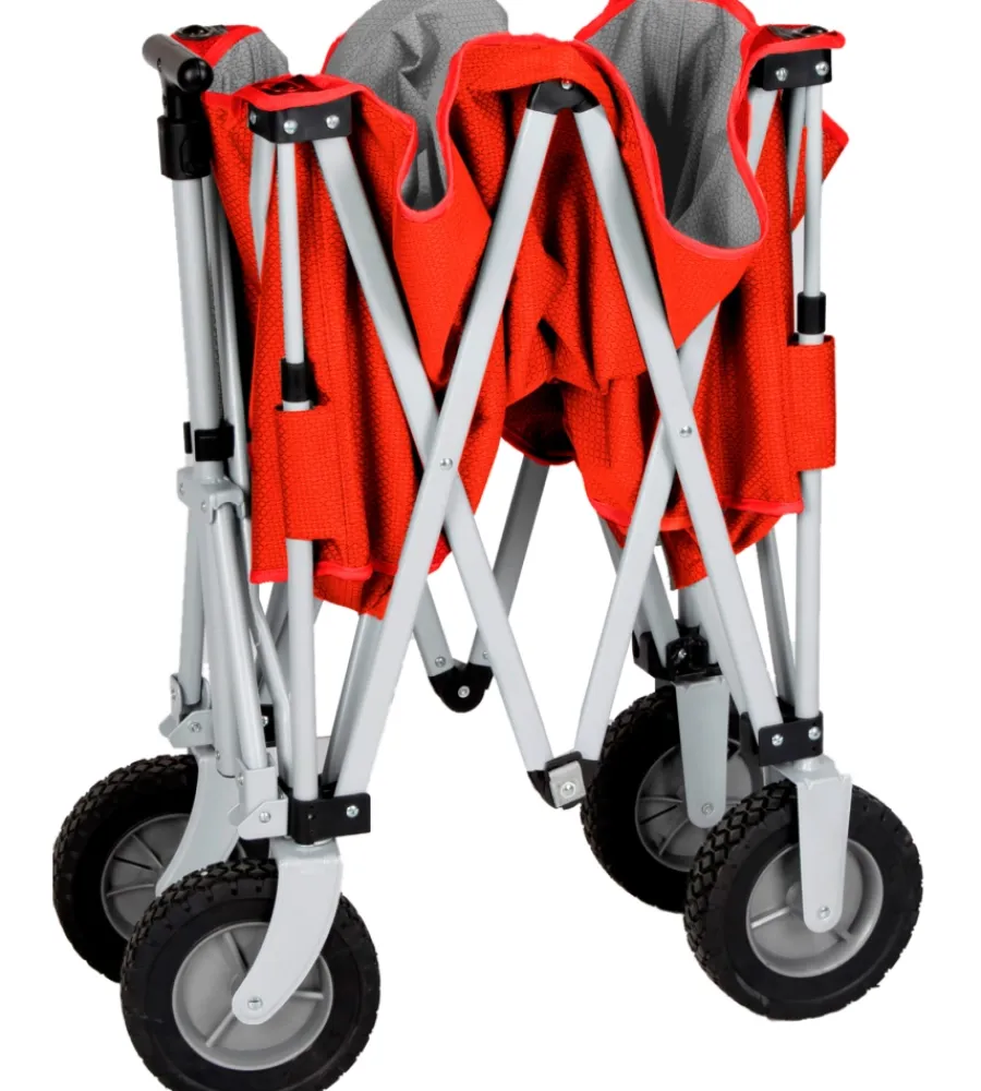 Campeggio-Brunner Carrello pieghevole da campeggio con ruote per sabbia e ghiaia "cargo" 111x55x65 cm