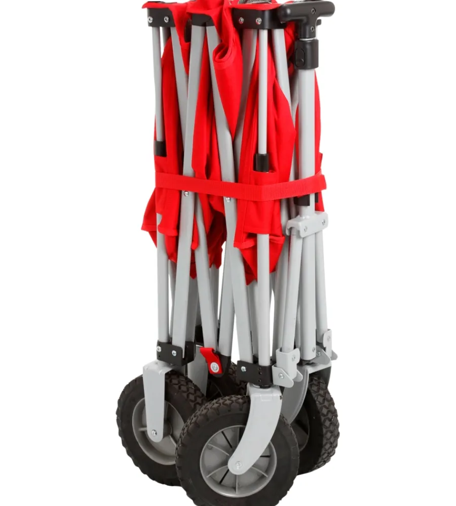 Campeggio-Brunner Carrello pieghevole da campeggio con ruote per sabbia e ghiaia "cargo" 111x55x65 cm
