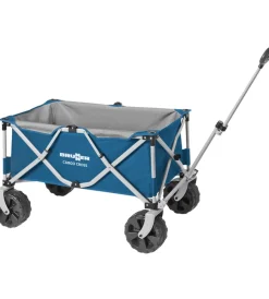 Discount Carrello pieghevole da campeggio con ruote xxl "cargo cros" blu 102x58x65 cm Campeggio