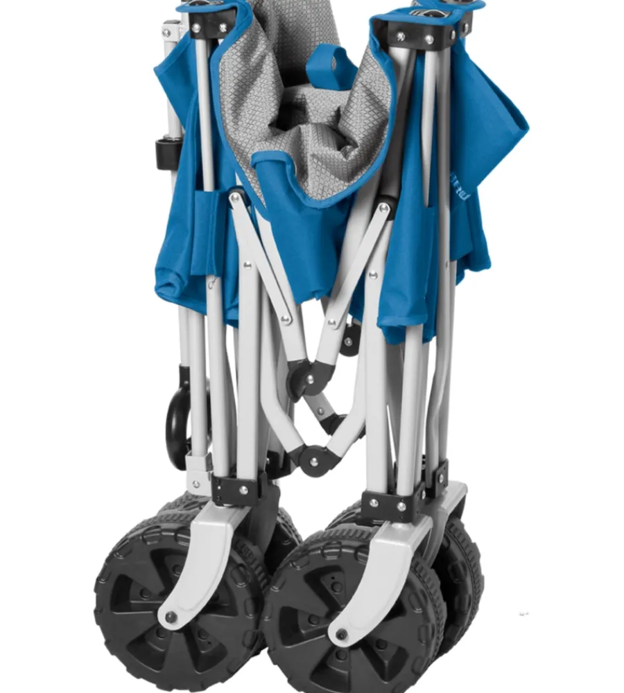 Discount Carrello pieghevole da campeggio con ruote xxl "cargo cros" blu 102x58x65 cm Campeggio