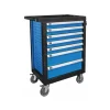 Ama Officina E Garage|Carrello porta attrezzi 4 cassetti 253 pezzi assortiti blu