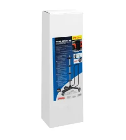Garage E Manutenzione-Lampa Carrello porta cerchi e pneumatici con supporto ad asta, portata massima 100 kg - 15957