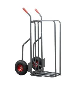 Sale Carrello porta legna con ruote gonfiabili e capacitร 250 kg Attrezzatura Giardinaggio