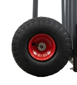 Sale Carrello porta legna con ruote gonfiabili e capacità 250 kg Attrezzatura Giardinaggio