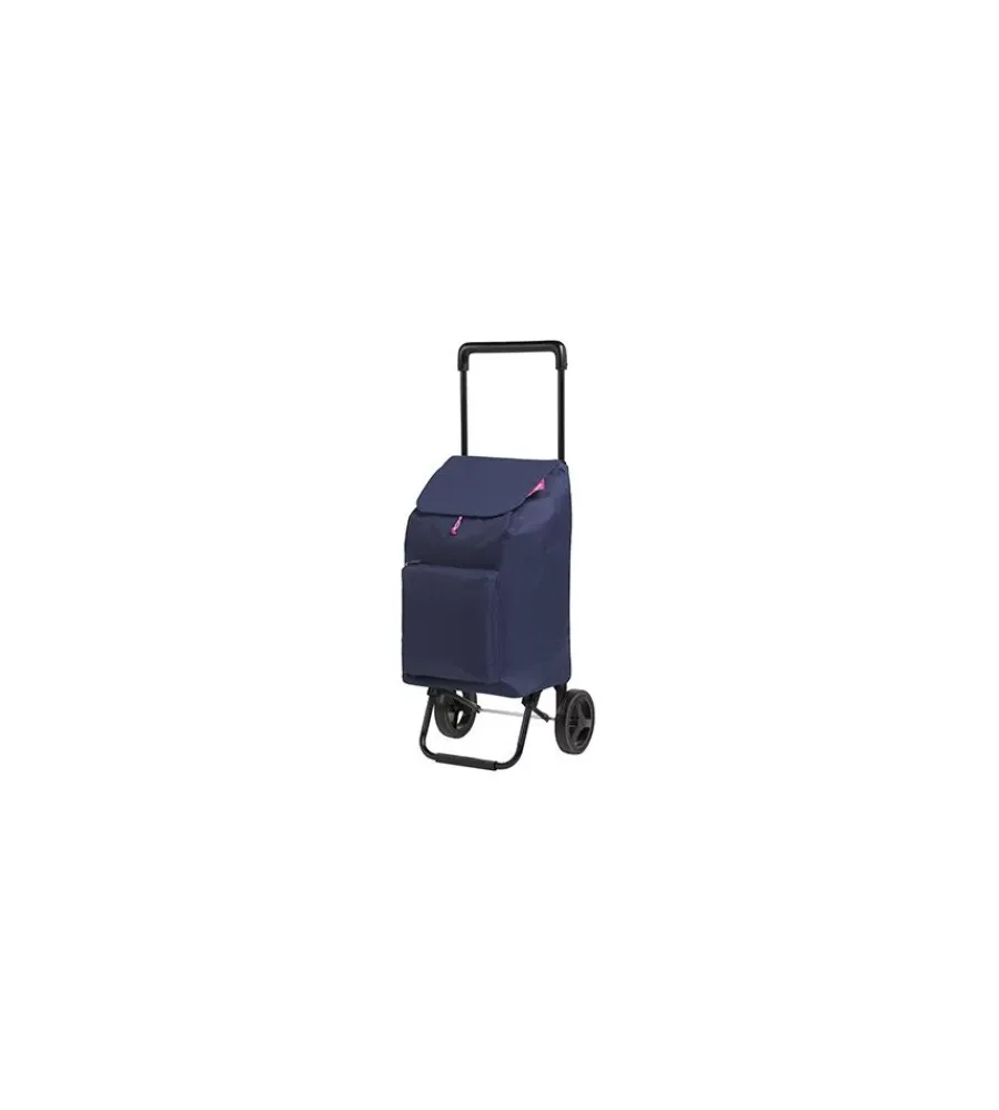 Ordine E Sistemazione- Carrello porta spesa "argo" blu, 42 lt