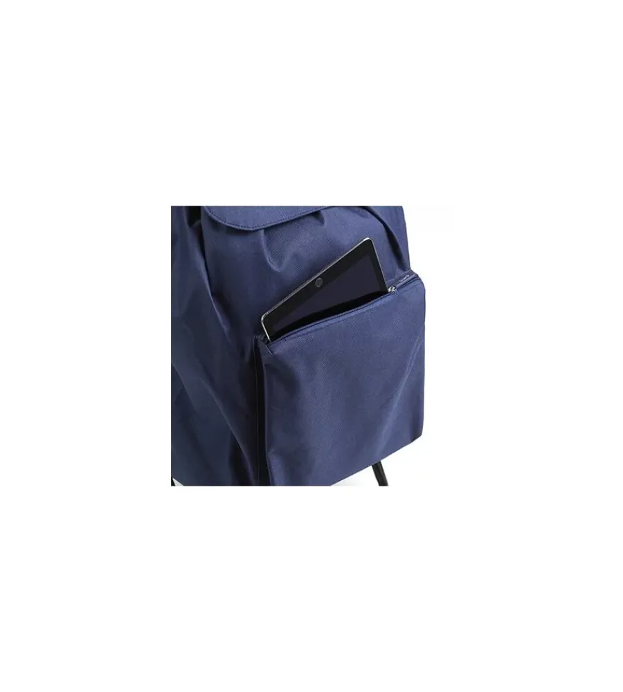 Ordine E Sistemazione- Carrello porta spesa "argo" blu, 42 lt