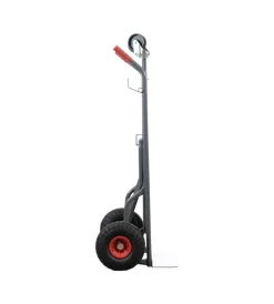 Attrezzatura Giardinaggio-EuroGarden Carrello portalegna a 2 posizioni in metallo verniciato portata 250 kg 57x56x117 cm