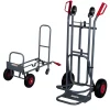Attrezzatura Giardinaggio-Ribimex Carrello professionale universale 2 in 1 in metallo verniciato.