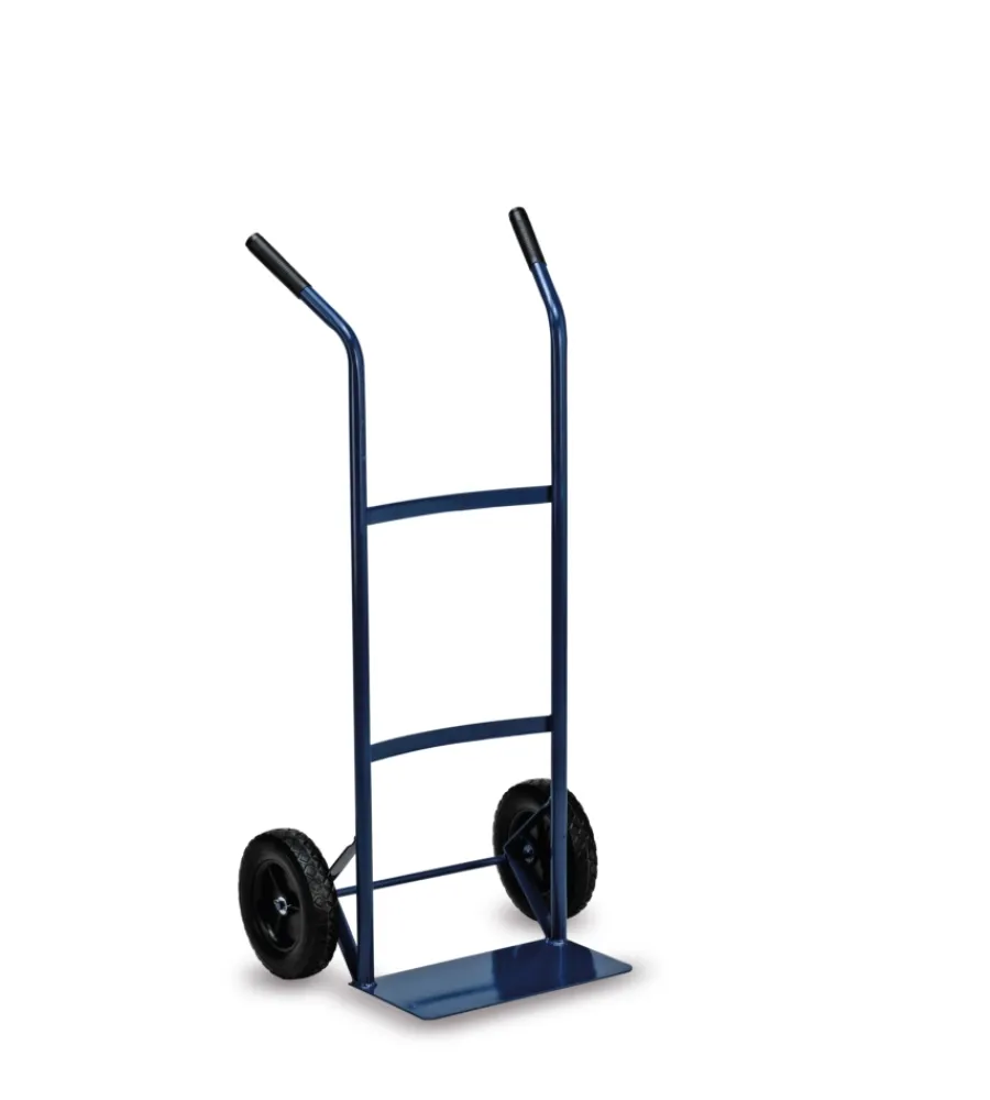 Attrezzatura Giardinaggio|Carrello trasporto essenza in acciaio portata 80 kg 38x48x100 cm
