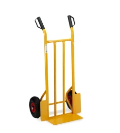 Attrezzatura Giardinaggio- Carrello trasporto essenza in acciaio portata 300 kg 61x48x120 cm