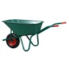 Attrezzatura Giardinaggio- Carriola da giardino con vasca in pvc da 100 litri e telaio in acciaio